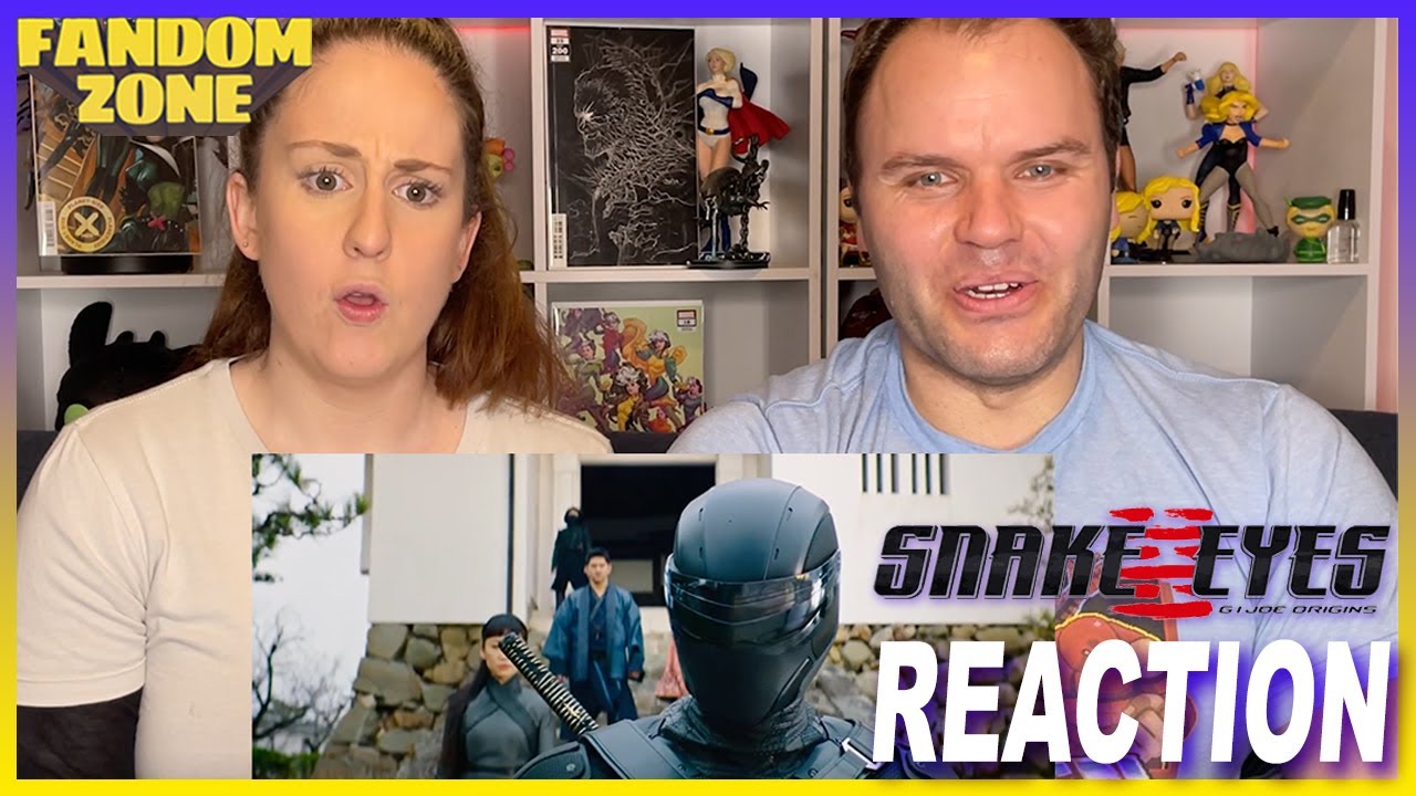 Snake Eyes Official Behind The Mask Trailer REACTION | GI JOE ORIGINS