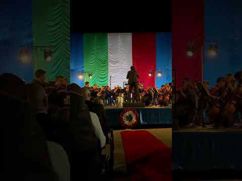 Video Orchestra giovanile Magna Grecia Città di Taranto per il 16° Stormo dell'Aeronautica Militare