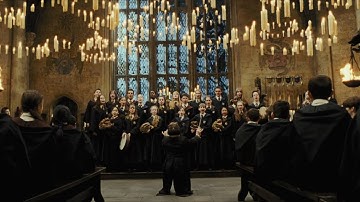 Hogwarts choir double trouble ft. frogs - Harry Potter and the prisoner of Azkaban [4k HDR]