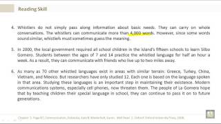 Intensive English | Reading U5-L2 | Just Whistle