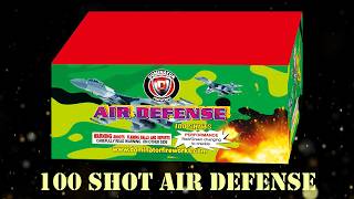 DM-W5-75 - 100 Shot Air Defense - Dominator Fireworks