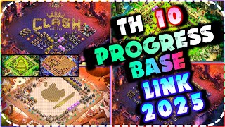 Build Th10 Progress Base Th10 Troll Funny Base Link 2025