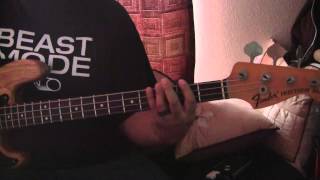 '75 p-bass (treasure live bass cover, bruno mars)
