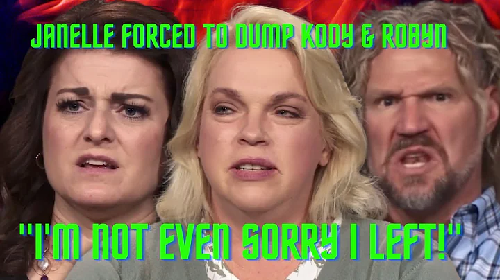 Janelle Brown "Forced" to DUMP "Freeloaders" Kody ...