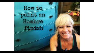 How to paint Ombre EASY