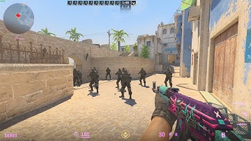 Can a SILVER beat 10  CS2 bots on hardest difficulty... (1V10)