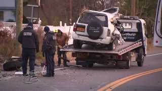 SUV Crashes Head on into Monsey Trails Bus, Injuring Driver