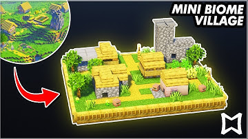 ► Minecraft Mini Biomes 1: Episode 3 - Plains Village 🔔🌾