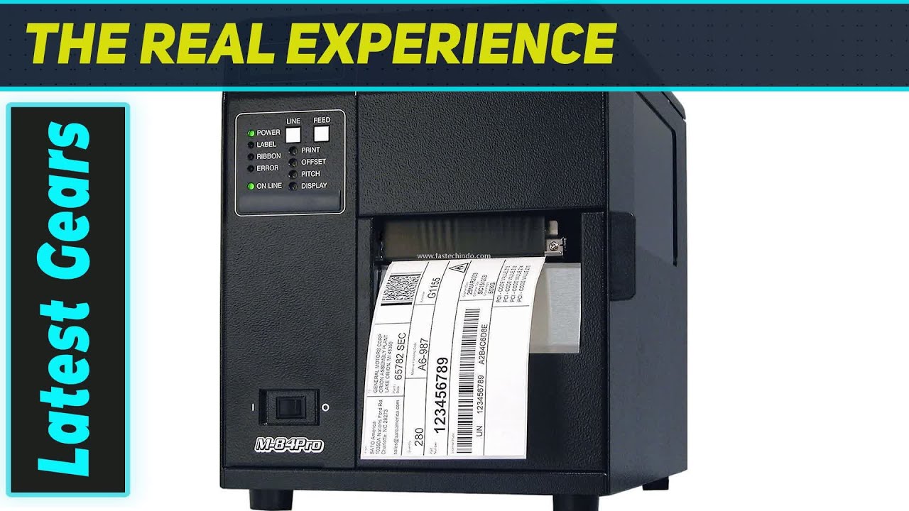 Sato M84Pro: The Best Industrial Thermal Printer?