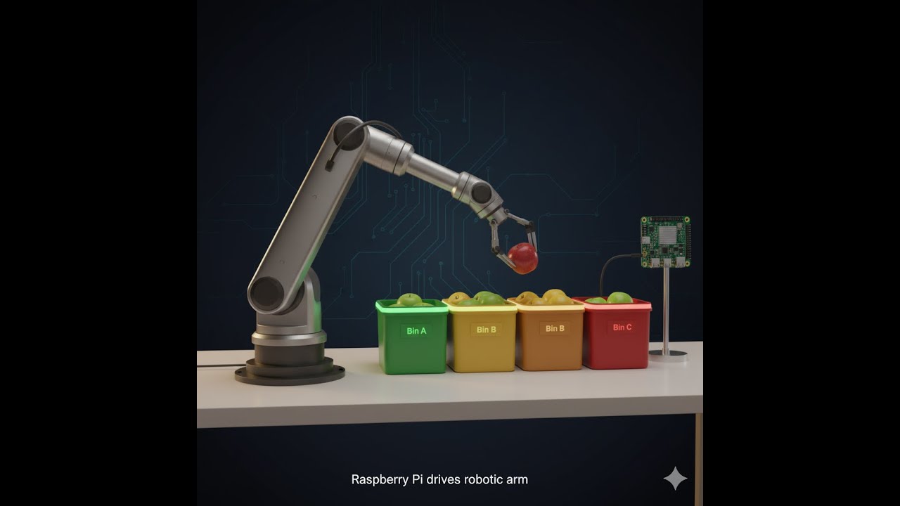 Automated Fruit Grading & Sorting System using Machine Learning | SIH 2025 Prototype