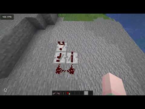 How to build a Redstone clock in Minecraft!