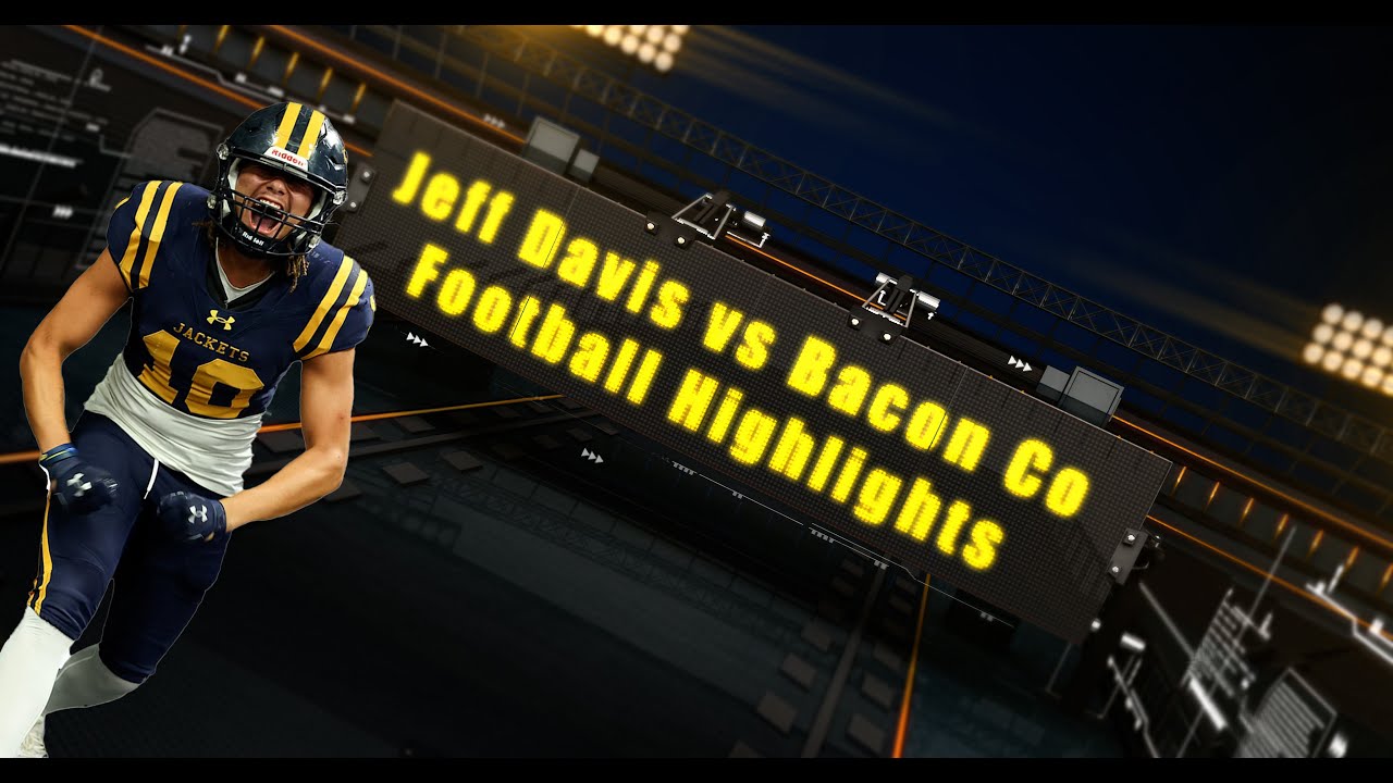 2025 Jeff Davis High School Football Highlights vs Bacon County