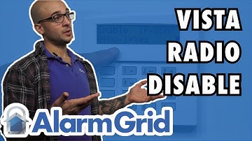 Disabling a Long Range Radio on a VISTA Alarm System