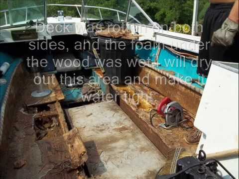 replacing boat floor