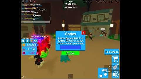 Roblox Mining Simulator (New Codes)
