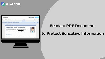 How to Readact PDF Document to Protect Sensetive Information | ComPDFKit