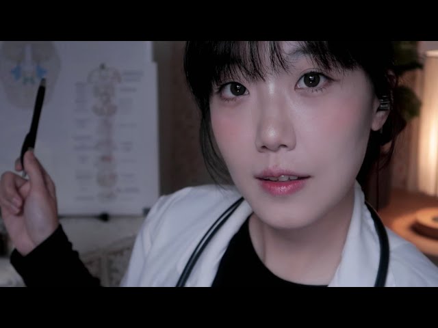 ASMR specialized neurological examination of the cranial nerve Cranial Nerve Exam RP