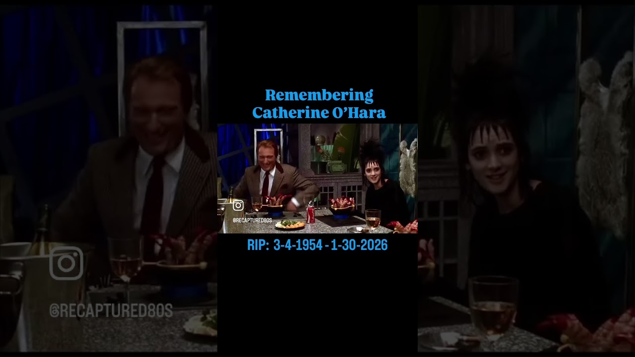 Baby, we lost the legend catherine o'hara