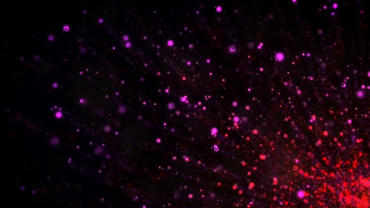 Motion Graphics Glowing Light Particles Under Ice In Water Animated Background 1 hour