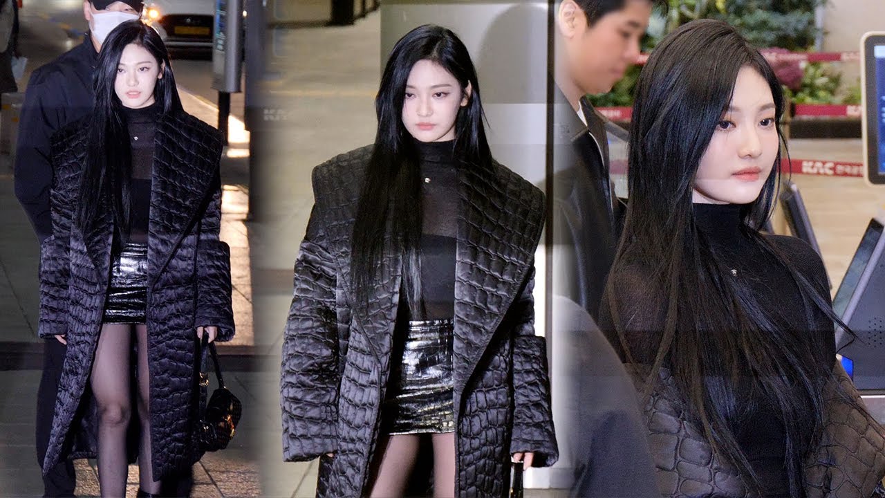 에스파 닝닝 (aespa NINGNING) 베르사체 행사 출국 4K｜231017 김포공항