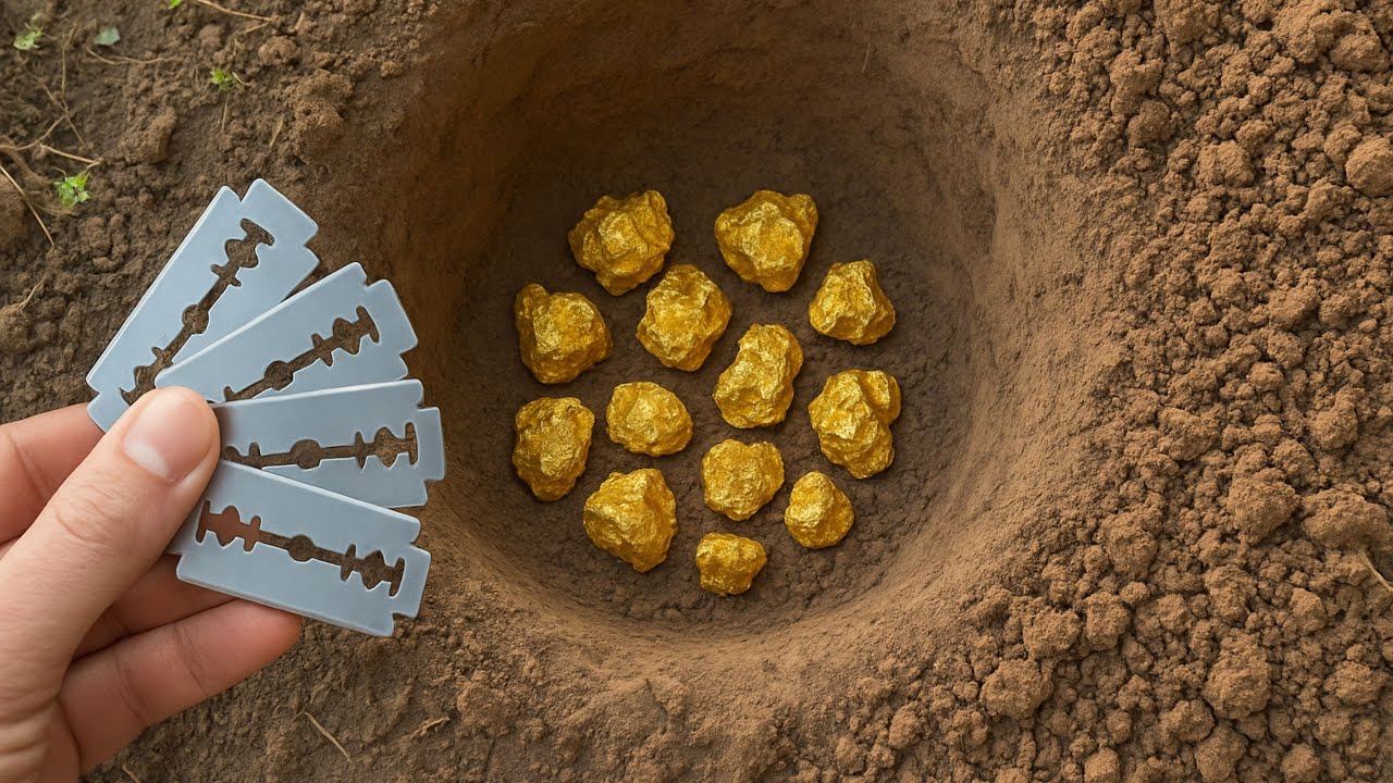 How to Turn a Razor Blade into a Long Range Gold and Treasure Detector! It Really Works