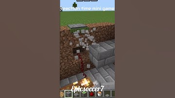 Reaction time mini game 🤩