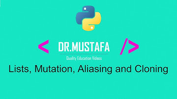 Python - 10. Lists, Aliasing, Mutability and Cloning - Concepts of Programming Languages
