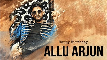 Allu Arjun Birthday whatsapp Status | 2023 | power packed | Icon Star | PS creative media