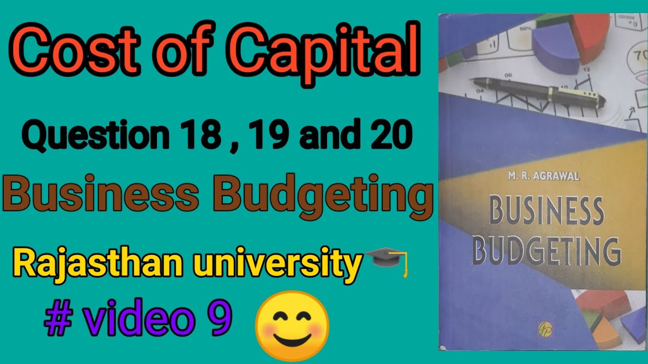 11 Cost Of Capital Question No 18 19 20 Cost Of Equity Share BCOM 11 Cost Of Capital Question No 18 19 20 Cost Of Equity Share BCOM