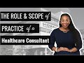 What is a healthcare consultant