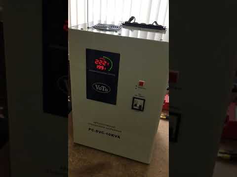Электромеханические стабилизаторы напряжения Voto серии PC-SVC от 90 Вольт