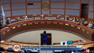 TCA Presents to the Fairfax Planning Commission