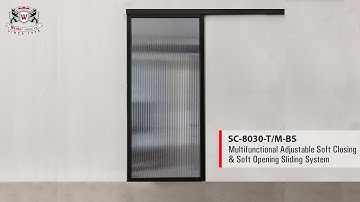 WEIDER - SC-8030-TM-BS Soft Closing and Soft Opening Sliding System