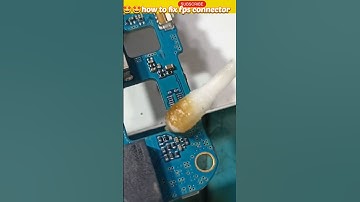 how to change fps connector replace display connector #shorts