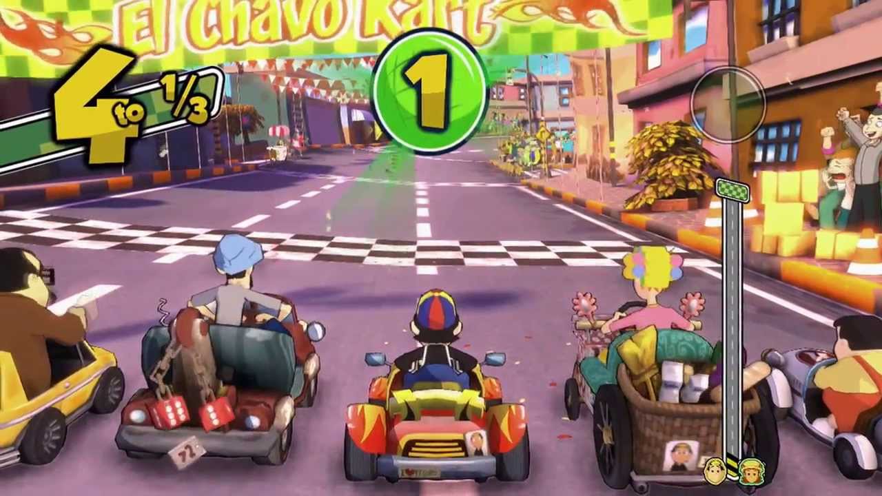 El Chavo Kart - Primera carrera - YouTube