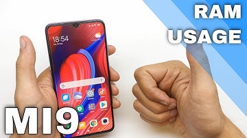 How to check RAM USAGE XIAOMI MI9