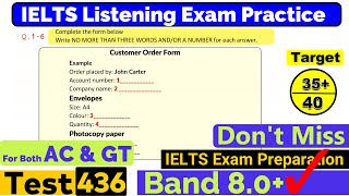 IELTS Listening Practice Test 2024 with Answers [Real Exam - 436 ]