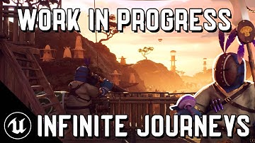 Infinite Journeys - Work In Progress (3d render challenge)