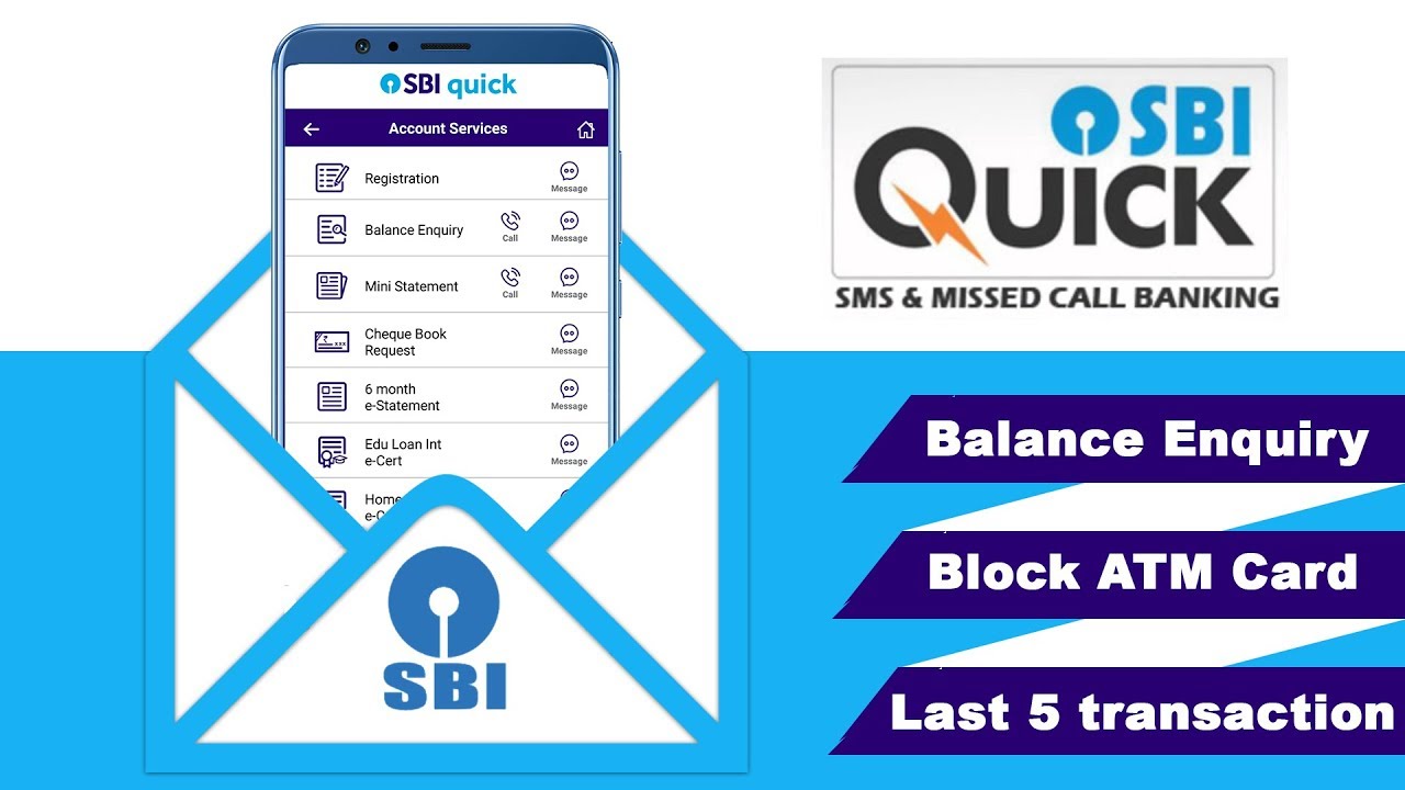 SBI Quick | Do Anything With Your SBI Account Without Net Banking Or Internet [HINDI]