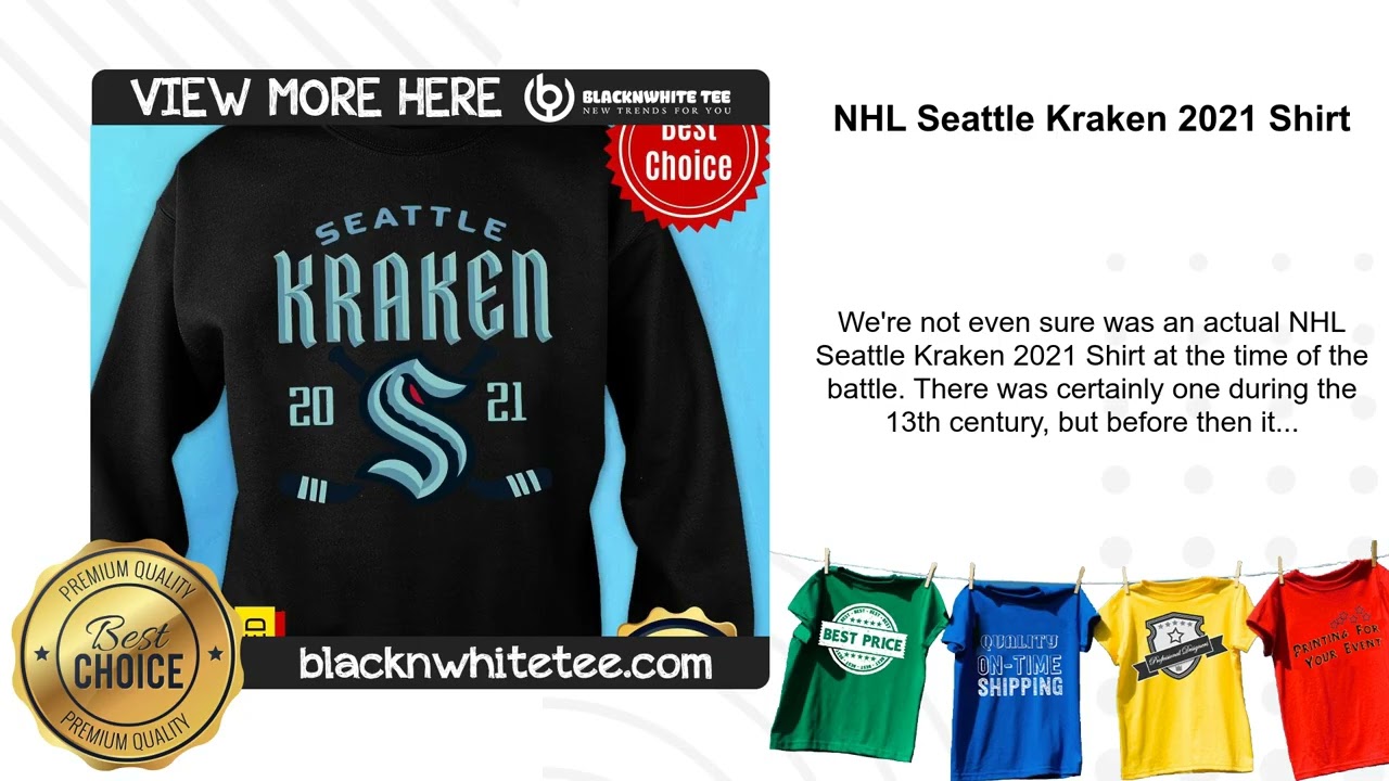 NHL Seattle Kraken 2021 Shirt