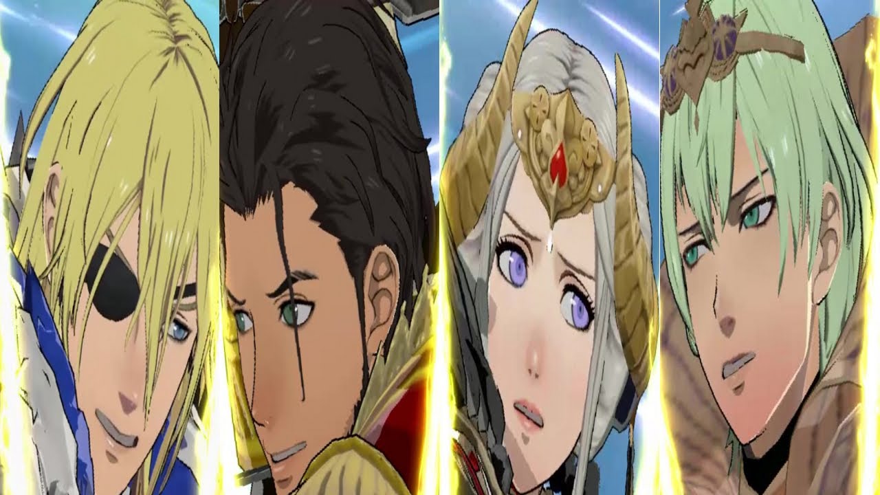 Three Houses All Allies Japanese Critical Hit Quotes ファイアーエムブレム 風花雪月 すべての同盟国のクリティカルヒットの引用 Youtube