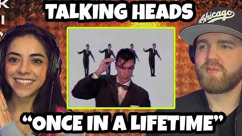 Karen Shows Me: Talking Heads - Once in a Lifetime (Official Video) First Time Reaction