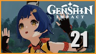 Lets Play | Genshin Impact | Meeting Xiangling |  Part 21 @JoshuaTinBucket