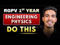 RGPV Engineering Physics Last Minute Tips 📘