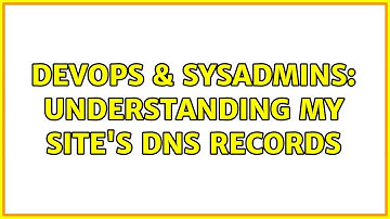 DevOps & SysAdmins: understanding my site