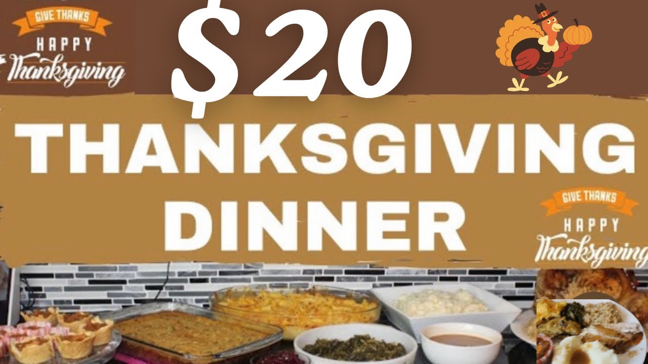 СЕМЕЙНЫЙ УЖИН НА ДЕНЬ БЛАГОДАРЕНИЯ ЗА 20 ДОЛЛАРОВ | ЭКСТРЕМАЛЬНЫЙ БЮДЖЕТ НА ПРОДУКТЫ | Готовьте в...