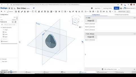 Pear cam using Onshape and Parametric values