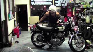 SR400　3型　参考動画　RH01J yamaha ヤマハ