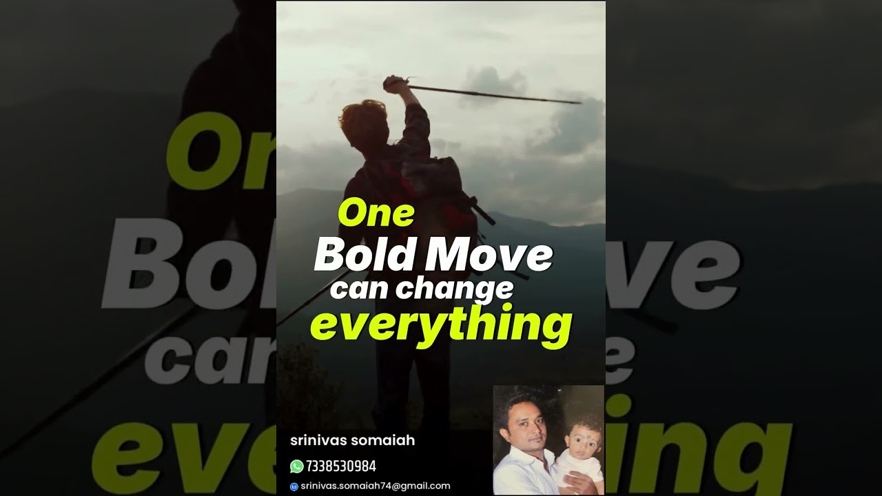 Don't underestimate what you achieve today.