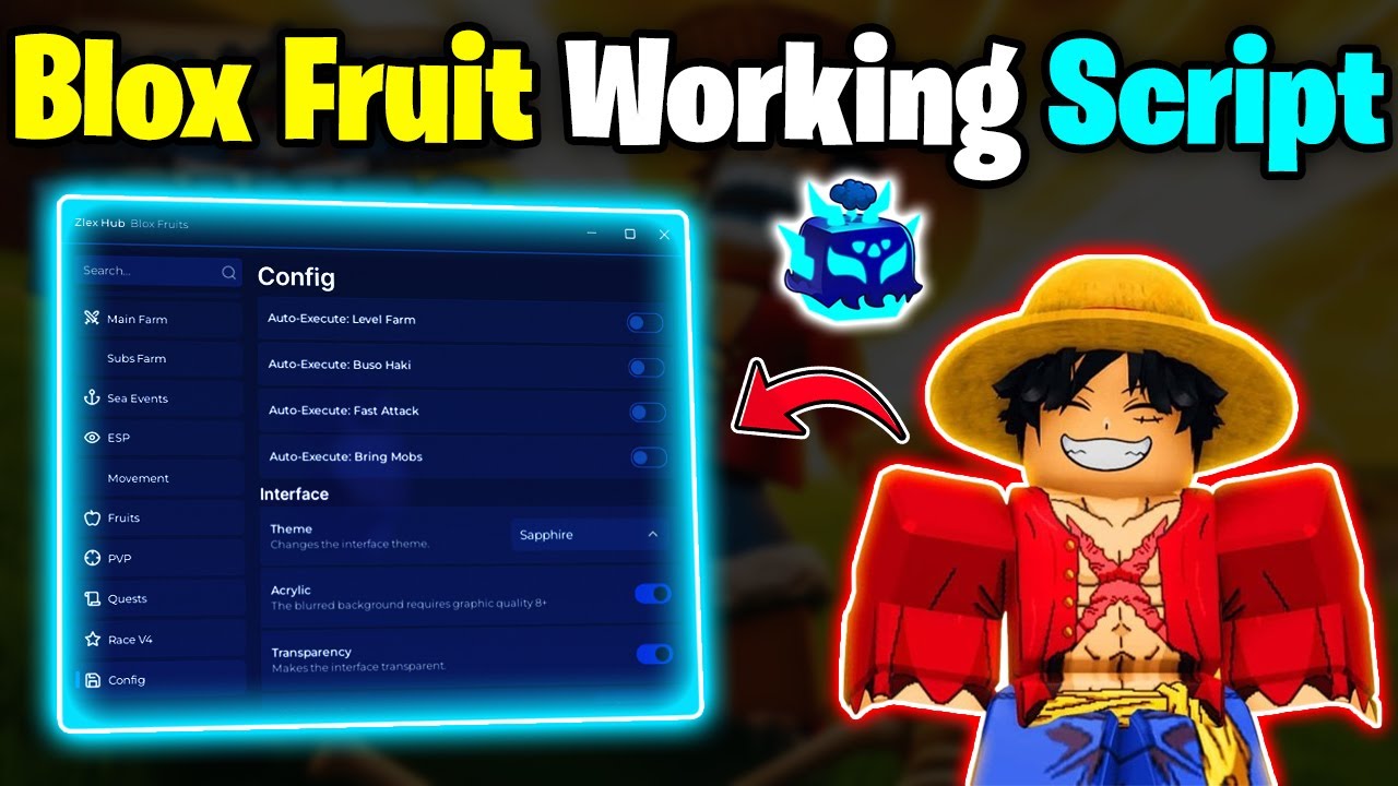 [NO KEY🌐] Blox Fruits Script — AUTO FARM, MASTERY FARM, AUTO DUNGEON, FAST ATTACK, MAGNET & MORE!